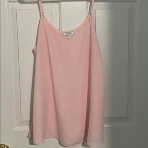 XL Pink flowy tank top